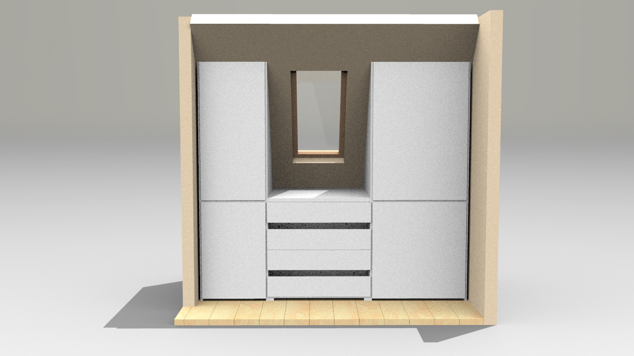 Beépített gardrób